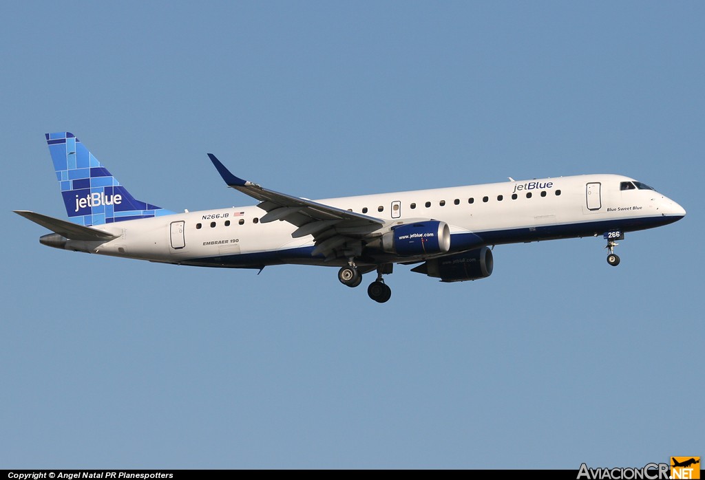 N266JB - Embraer ERJ-190-100IGW - Jet Blue