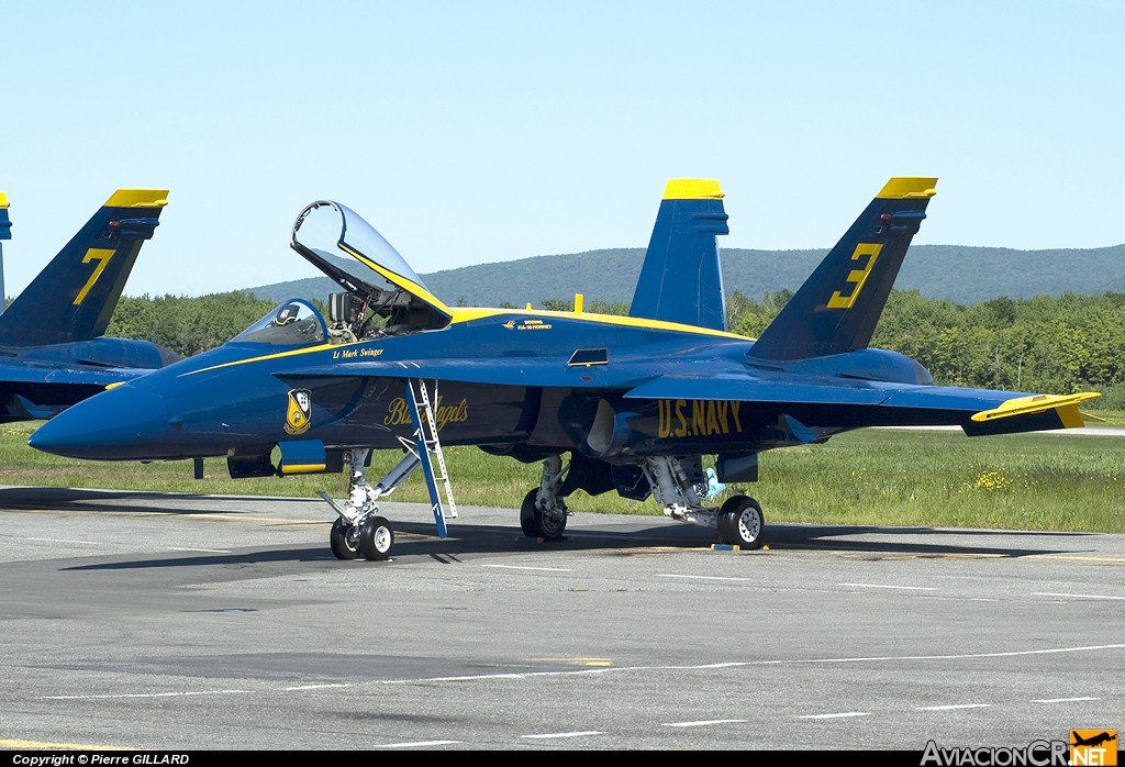 3 - Boeing F/A-18A Hornet - U.S. Navy - Blue Angels