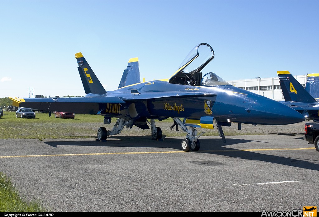 5 - Boeing F/A-18A Hornet - U.S. Navy - Blue Angels