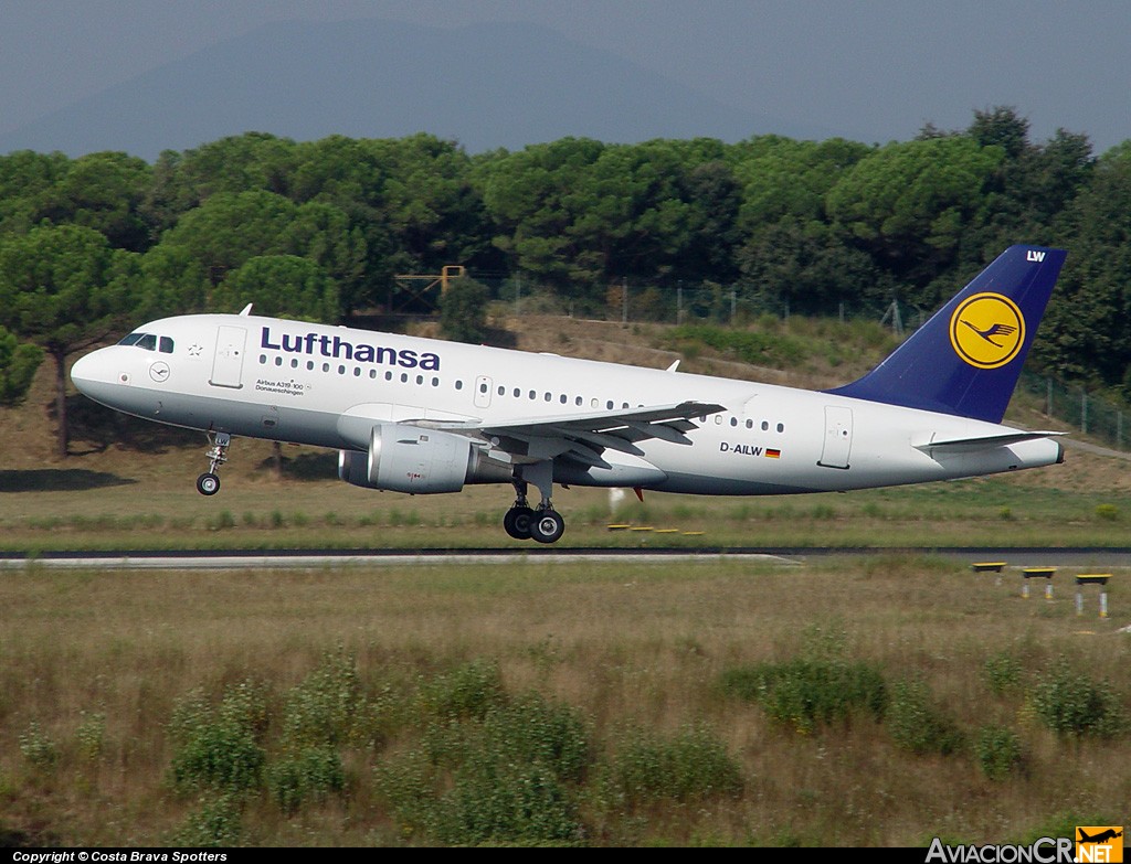 D-AILW - Airbus A319-114 - Lufthansa