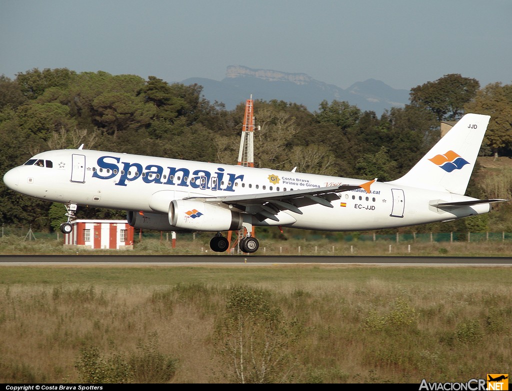 EC-JJD - Airbus A320-232 - Spanair