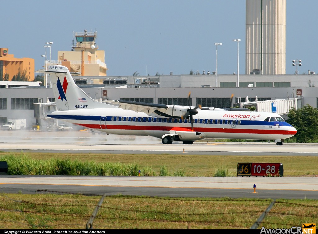N414WF - ATR 72-212 - American Eagle