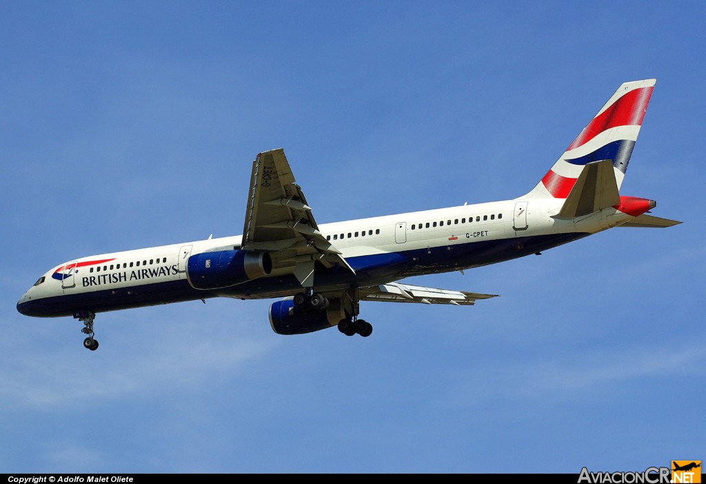 G-CEPET - Boeing 757-236 - British Airways
