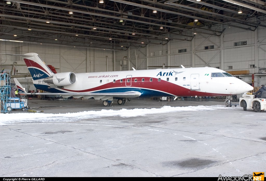 5N-BJJ - Canadair CL-600-2B19 Regional Jet CRJ-200ER - Arik Air