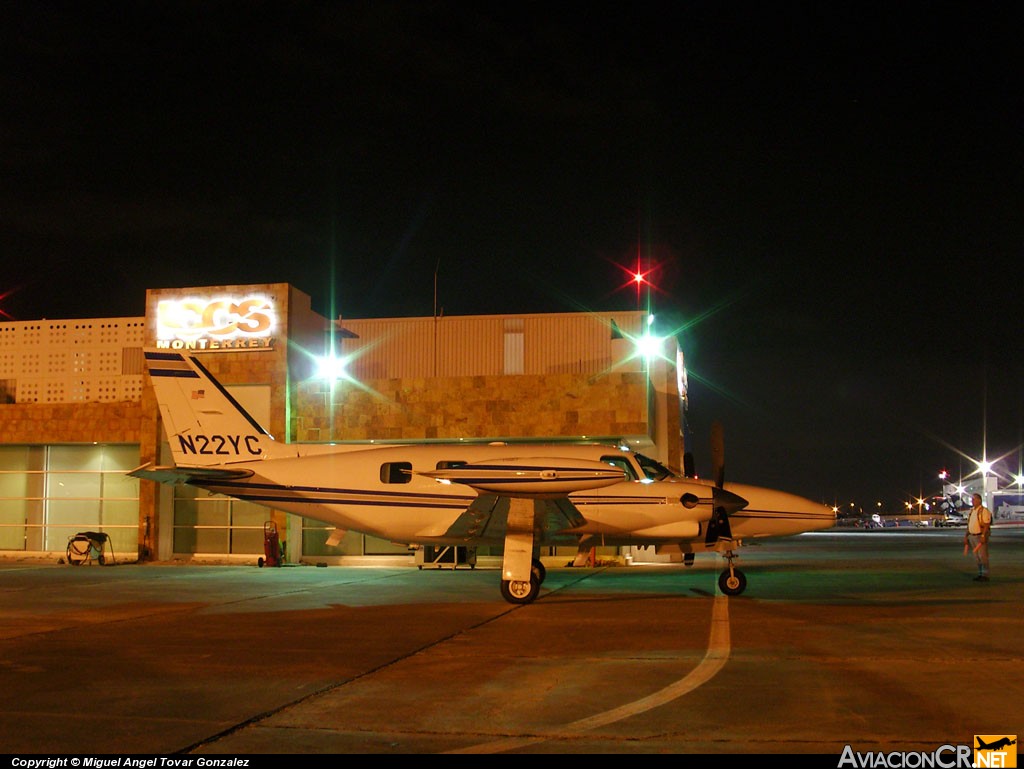N22YC - Piper PA-31T2-620 Cheyenne IIXL - Privado