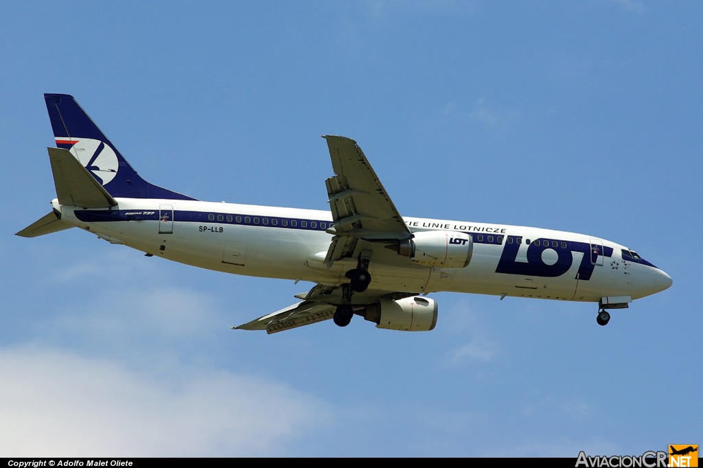SP-LLB - Boeing 737-45D - LOT Polish Airlines