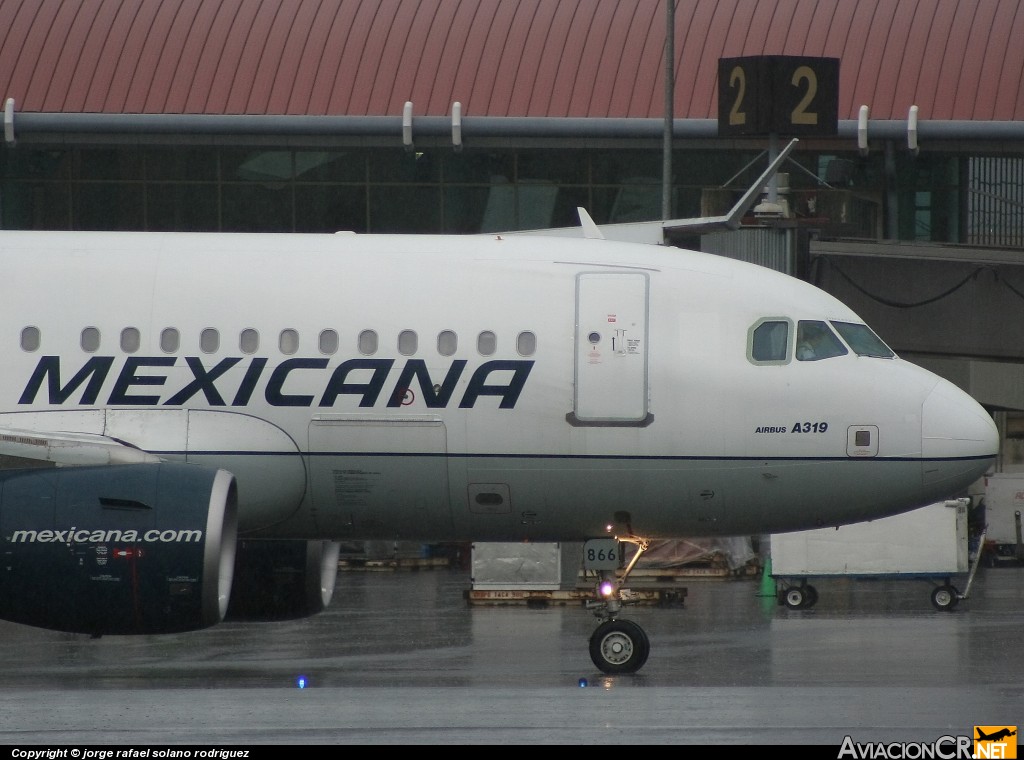 N866MX - Airbus A319-112 - Mexicana