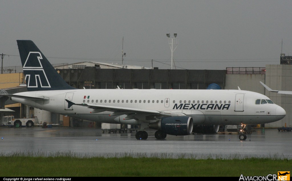 N866MX - Airbus A319-112 - Mexicana