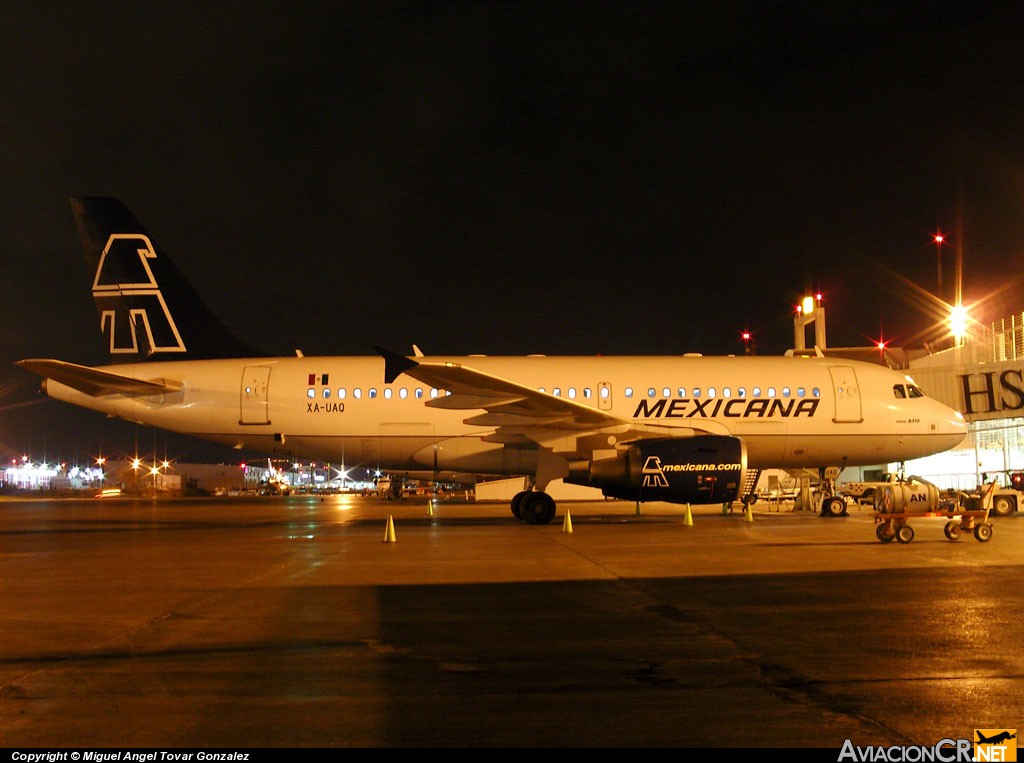 XA-UAQ - Airbus A319-112 - Mexicana