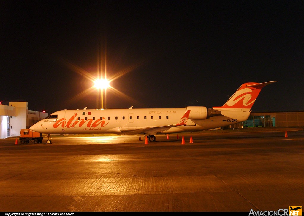 XA-GHC - Bombardier CRJ-200ER - ALMA de México