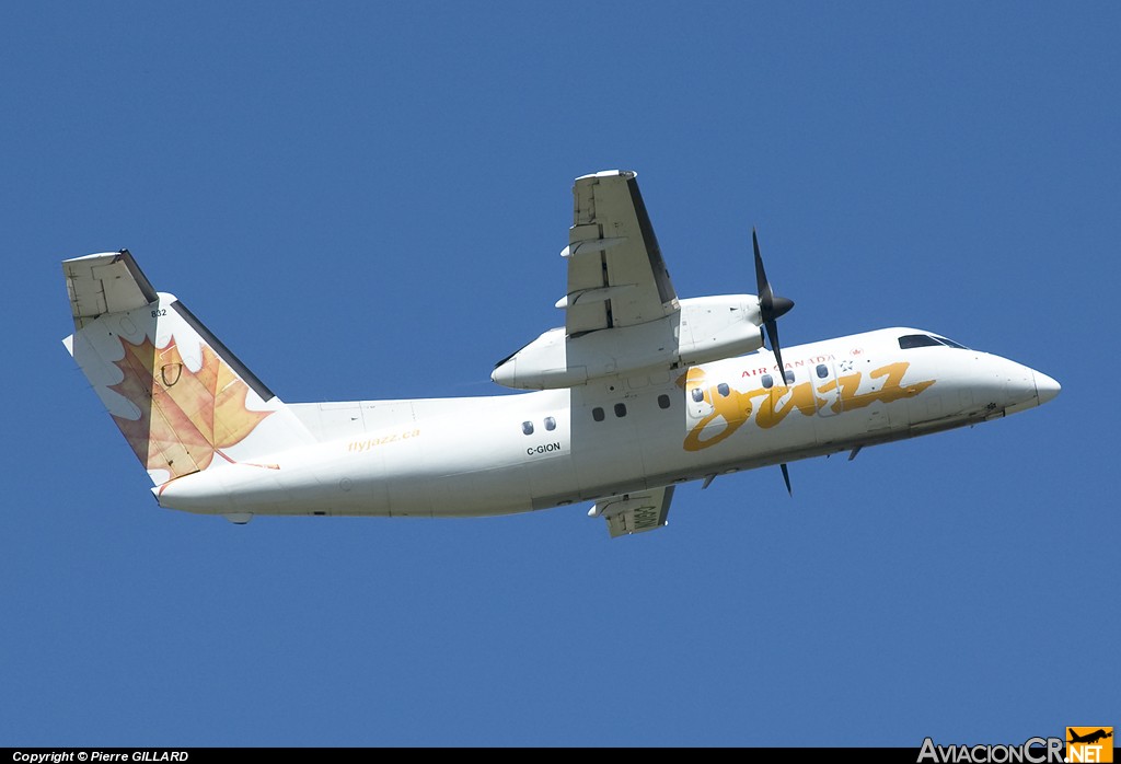 C-GION - De Havilland Canada DHC-8-102 Dash 8 - Jazz (Air Canada)