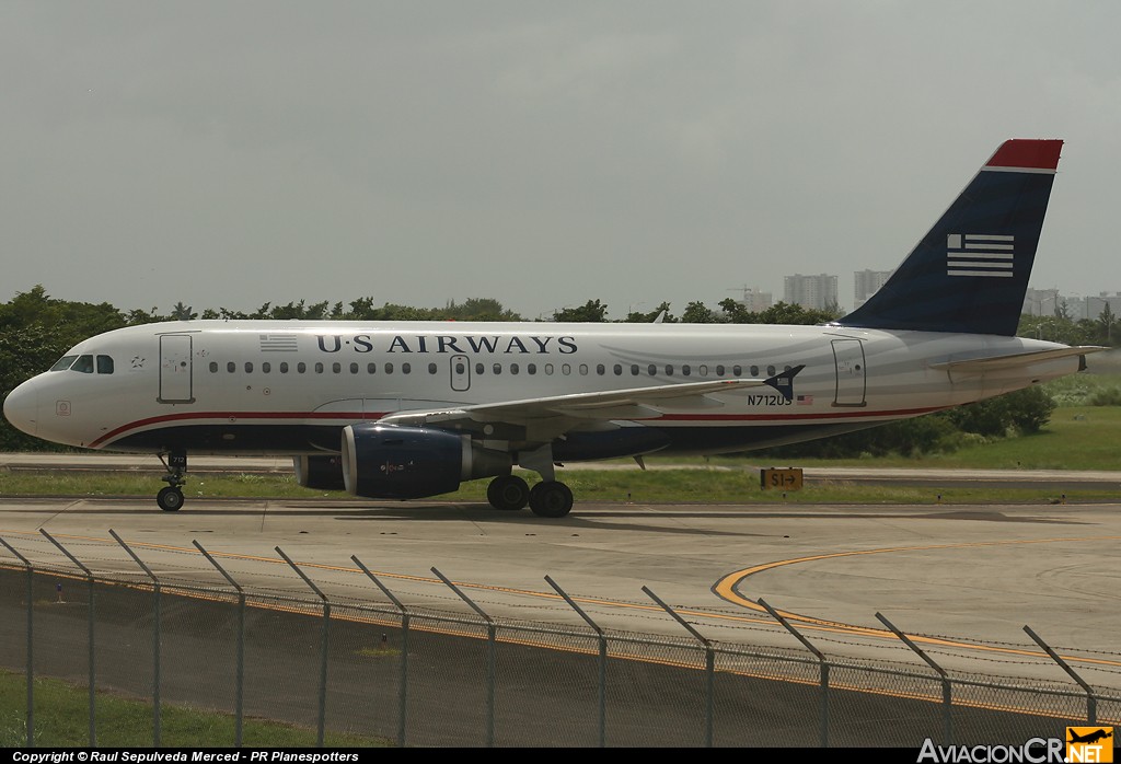 N712US - Airbus A319-112 - US Airways