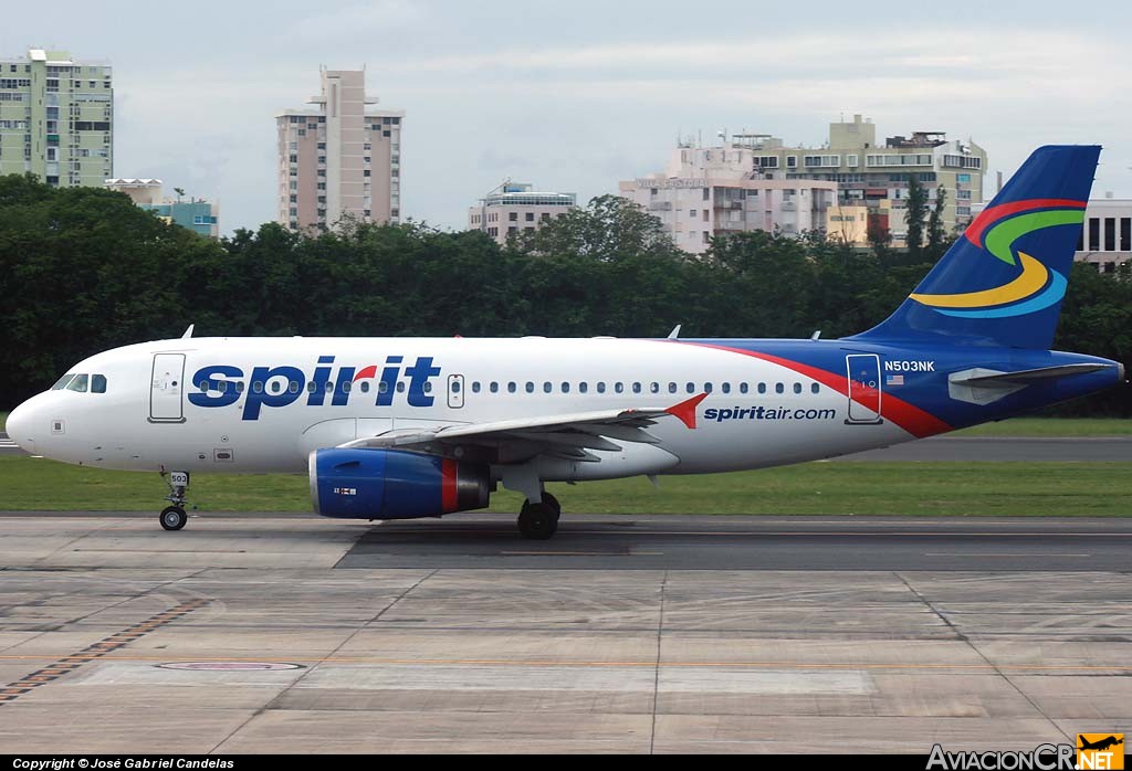 N503NK - Airbus A319-132 - Spirit Airlines
