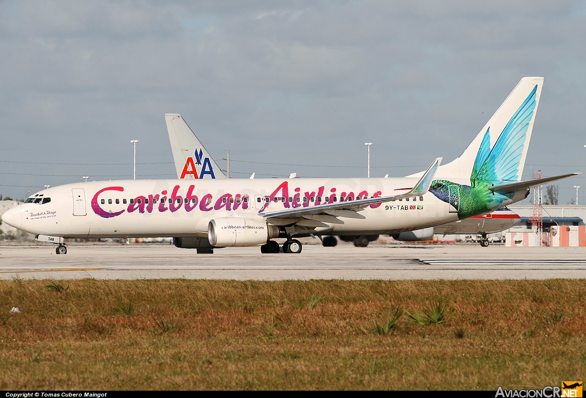 9Y-TAB - Boeing 737-8Q8 - Caribbean Airlines