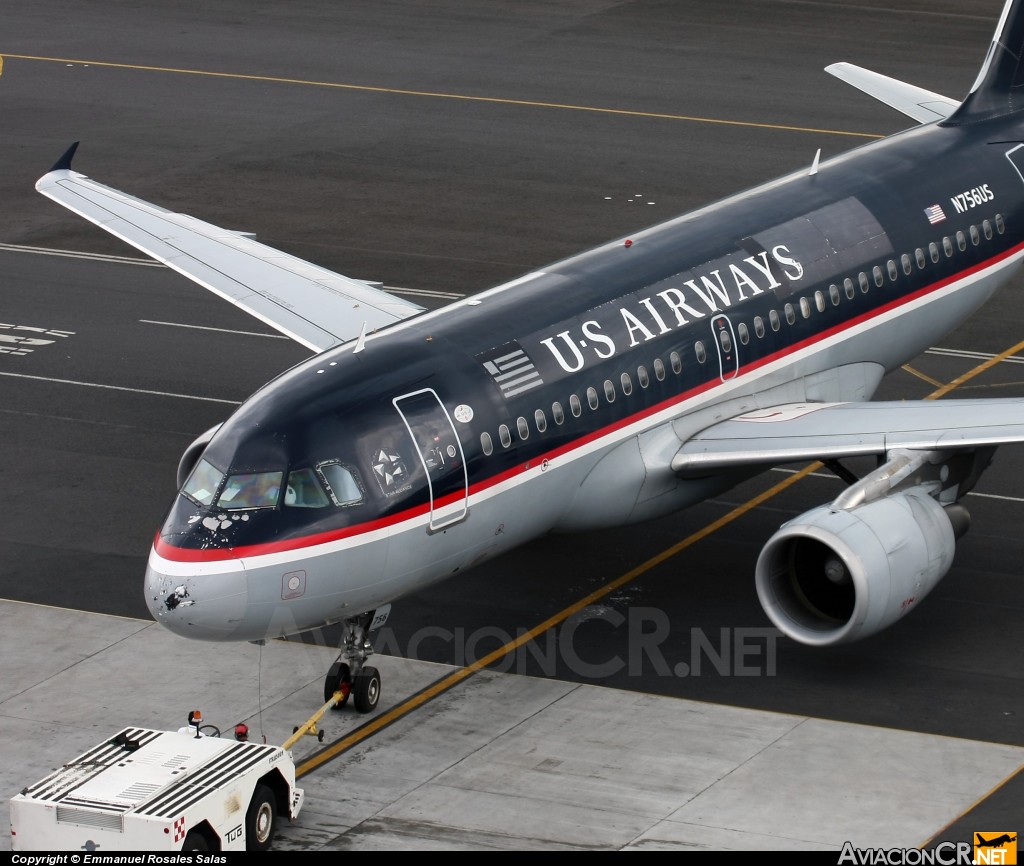 N756US - Airbus A319-132 - US Airways