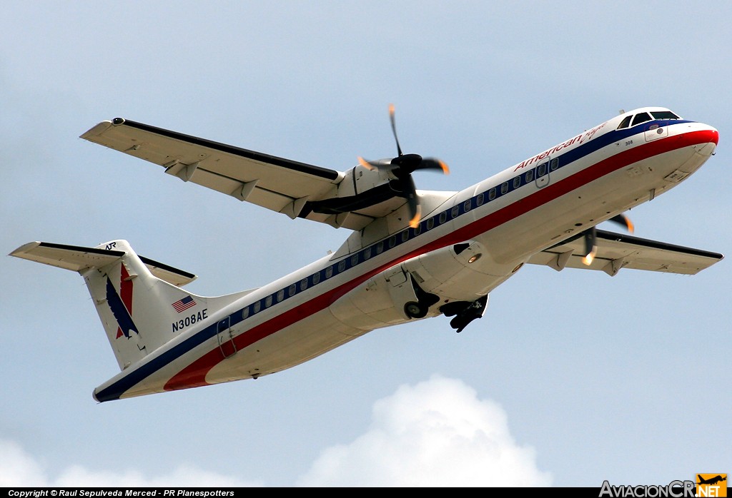 N308AE - ATR 72-212 - American Eagle