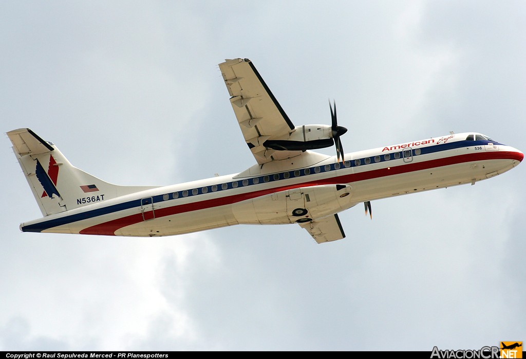N536AT - ATR 72-212A - American Eagle