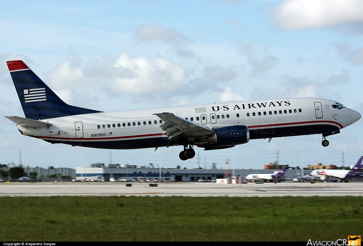 N409US - Boeing 737-401 - US Airways
