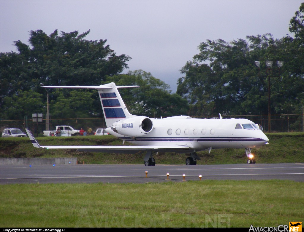 N104AD - Gulfstream Aerospace Tp102C Gulfstream IV (G-IV-SP) - Desconocida