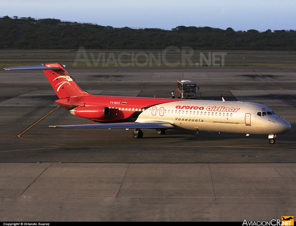YV1922 - McDonnell Douglas DC-9-15-31 - Aserca Airlines
