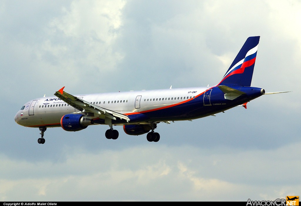 VP-BWP - Airbus A321-211 - Aeroflot