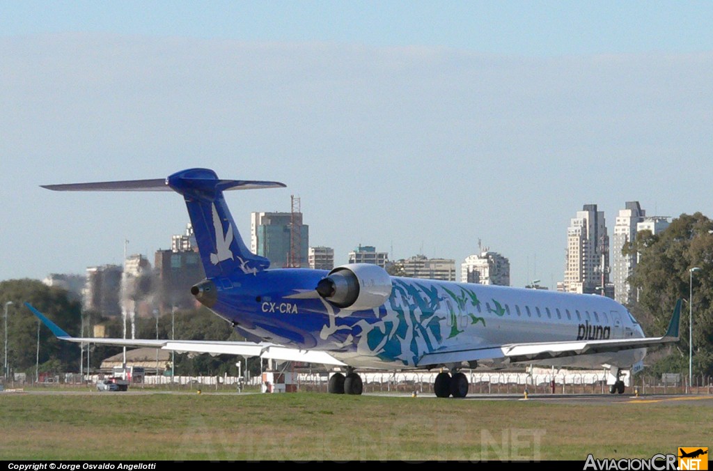 CX-CRA - Canadair CL-600-2D24 Regional Jet CRJ-900 - Pluna Uruguay