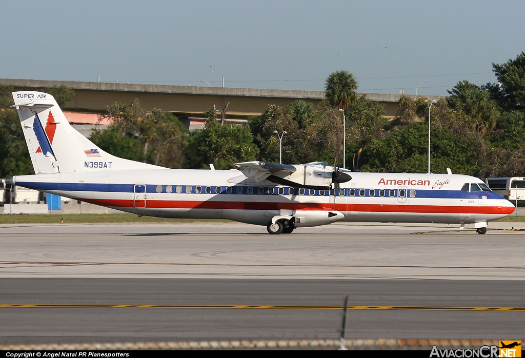 N399AT - ATR 72-212 - American Eagle