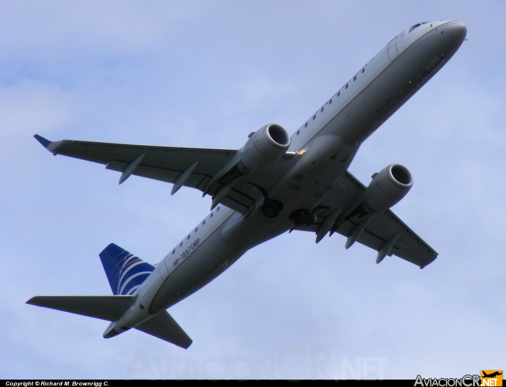 HP-1557CMP - Embraer 190-100IGW - Copa Airlines