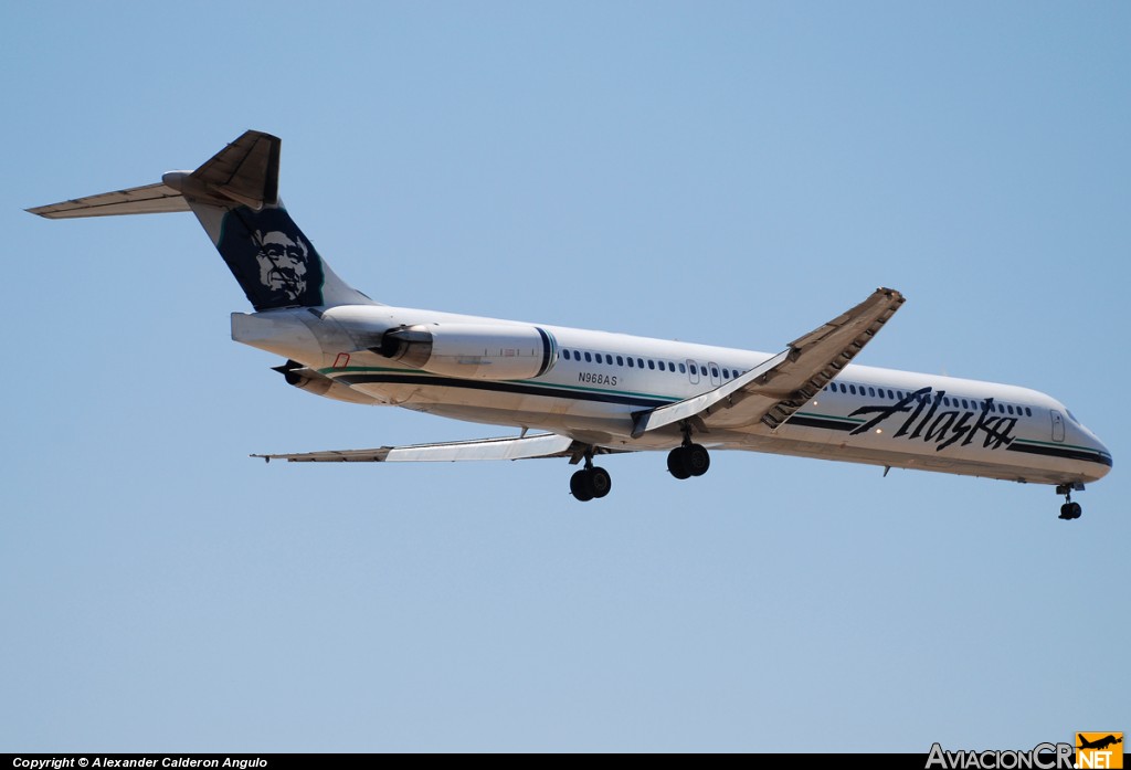 N968AS - McDonnell Douglas MD-83 (DC-9-83) - Alaska Airlines