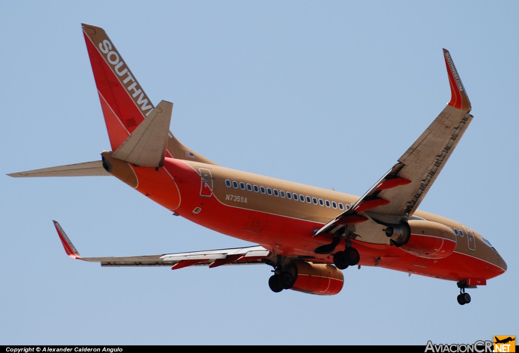 N735SA - Boeing 737-7H4 - Southwest Airlines