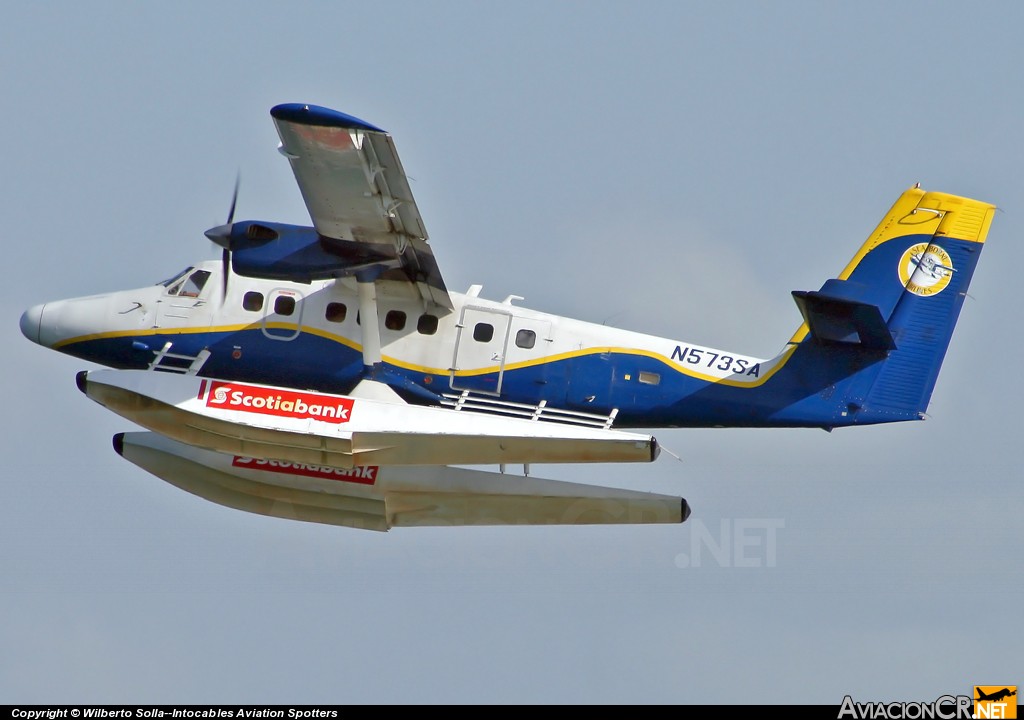 N573SA - De Havilland Canada DHC-6-300 Twin Otter - Seaborne AIrlines