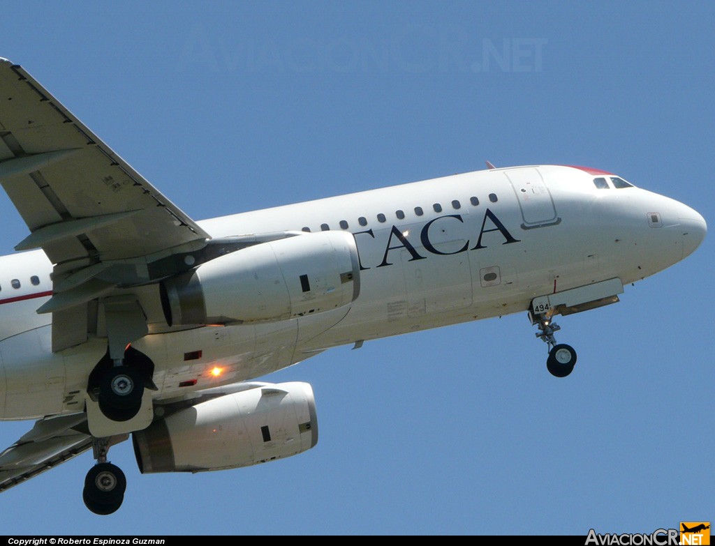 N494TA - Airbus A320-233 - TACA