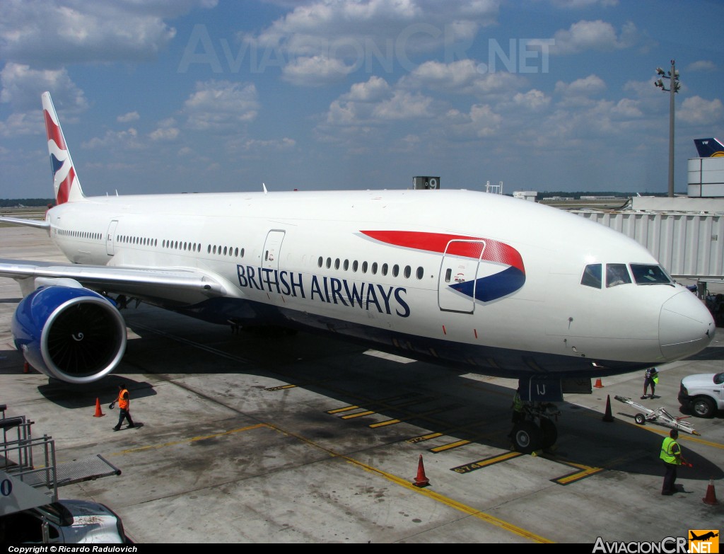 G-VIIJ - Boeing 777-236/ER - British Airways