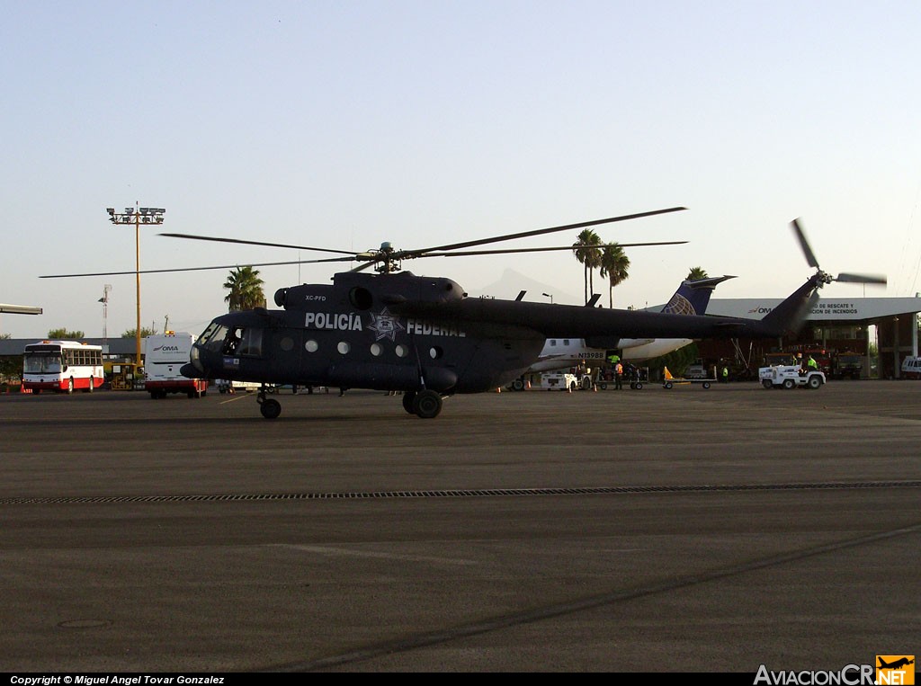 XC-PFD - Mil Mi-8MTV-1 - Secretaria de Seguridad Publica (Policia Federal)