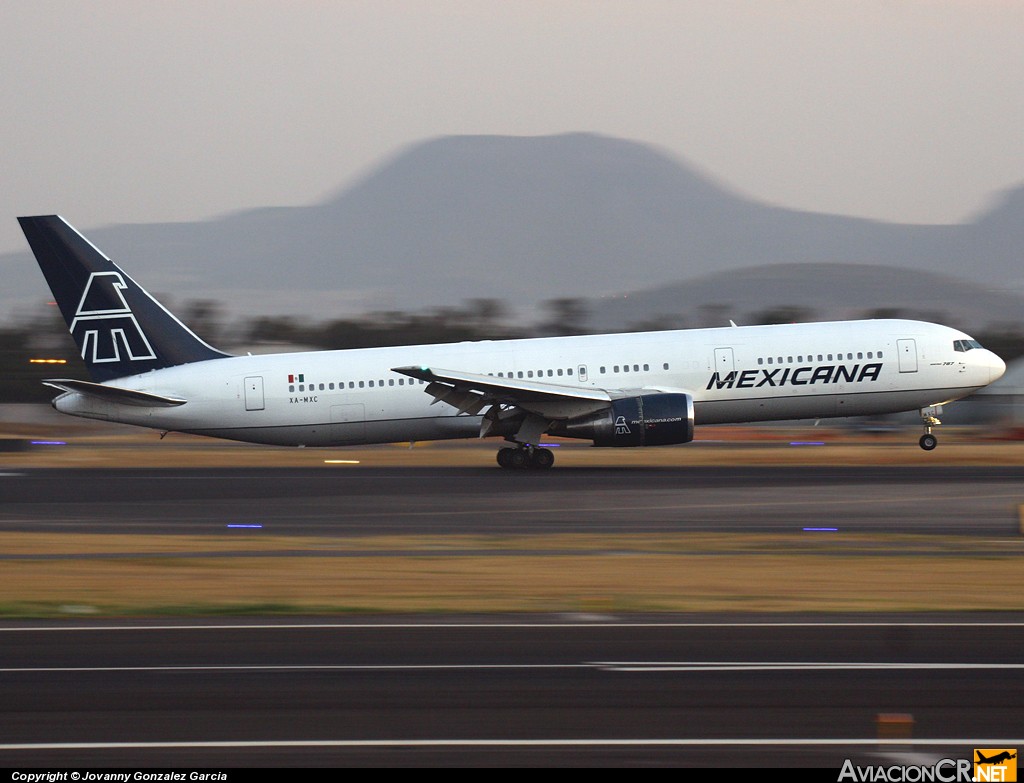 XA-MXC - Boeing 767-3P6/ER - Mexicana