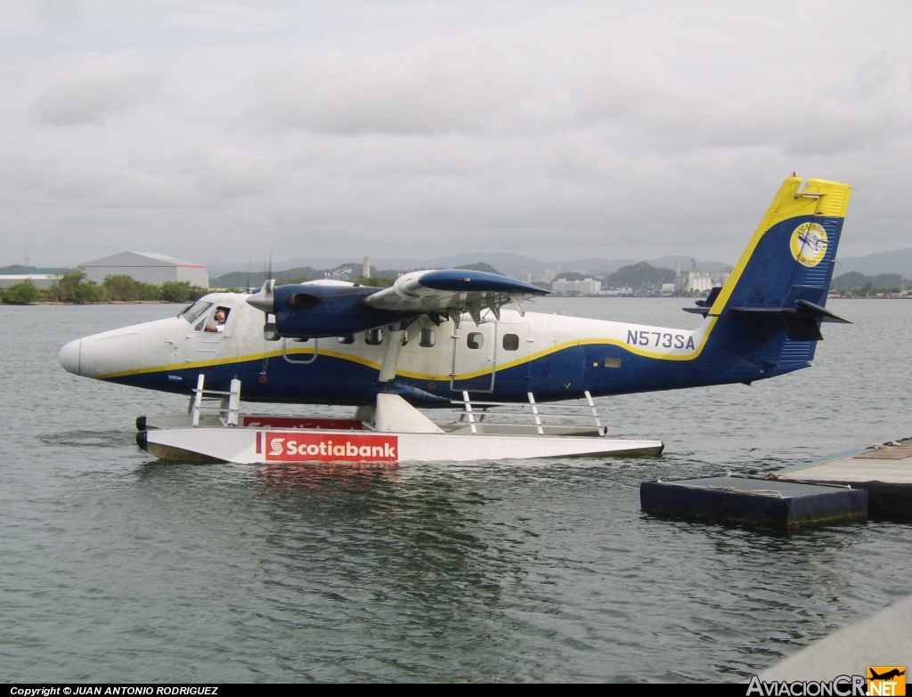 N573SA - De Havilland Canada DHC-6-300 Twin Otter - Seaborne AIrlines