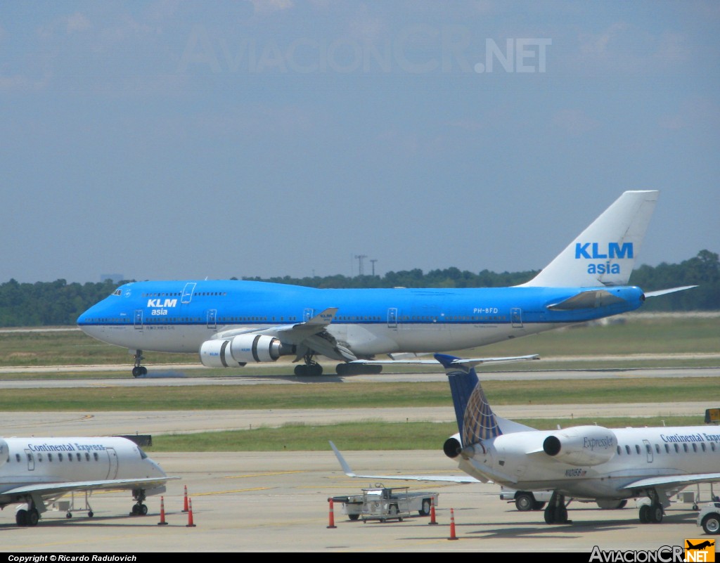 PH-BFD - Boeing 747-406 - KLM Asia