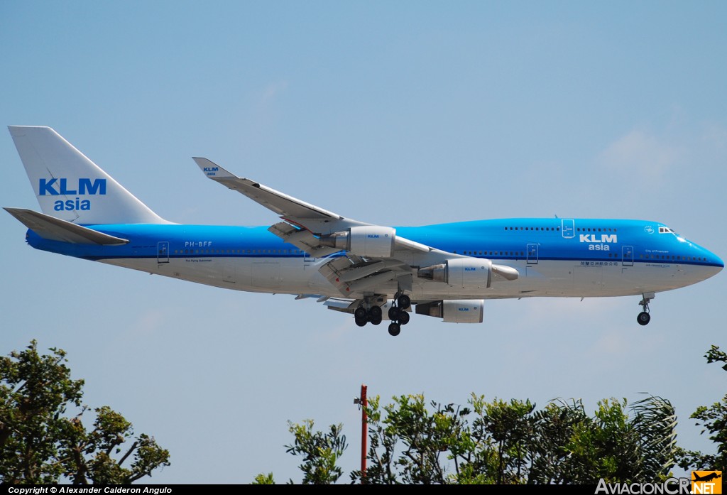 PH-BFF - Boeing 747-406M - KLM Asia
