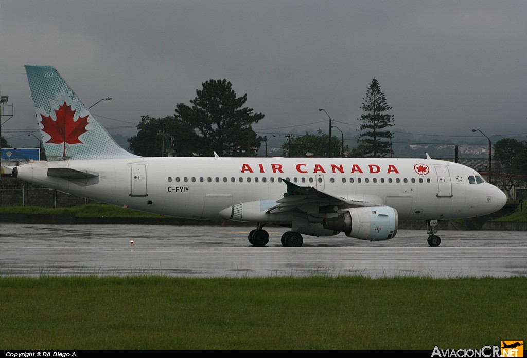 C-FYIY - Airbus A319-114 - Air Canada