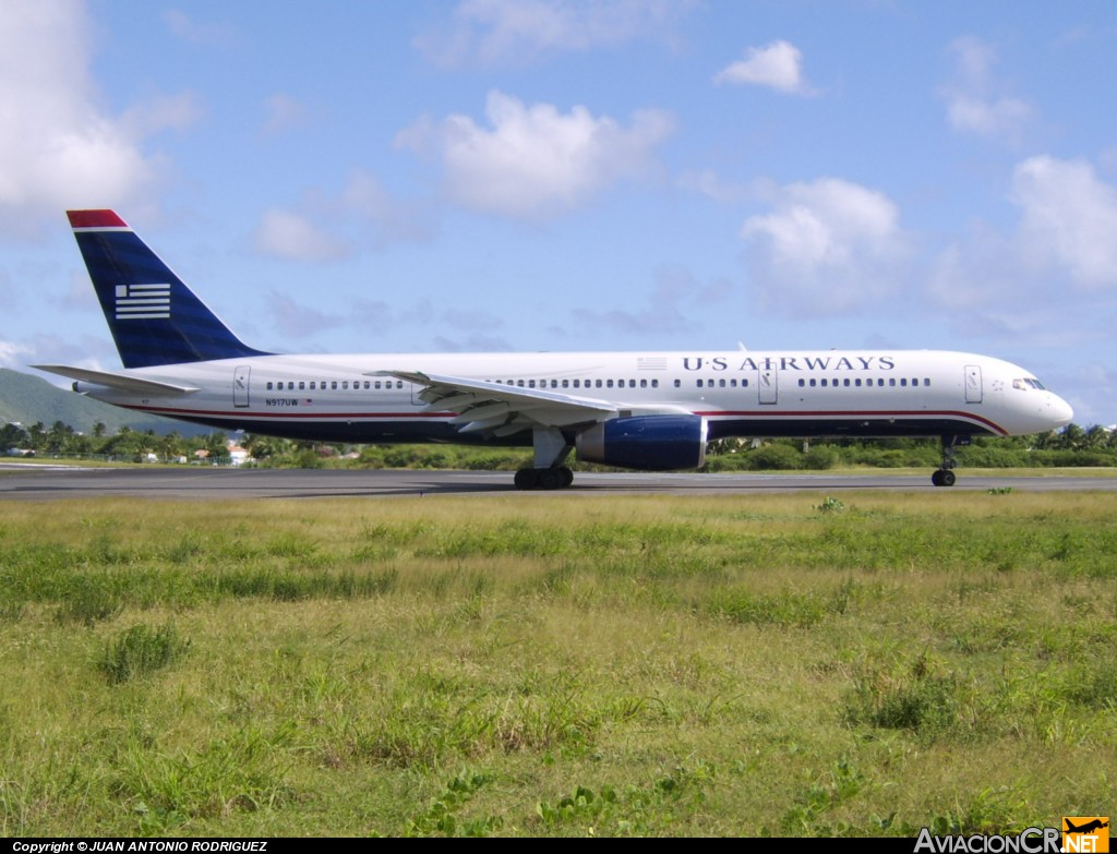 N917UW - Boeing 757-225 - US Airways