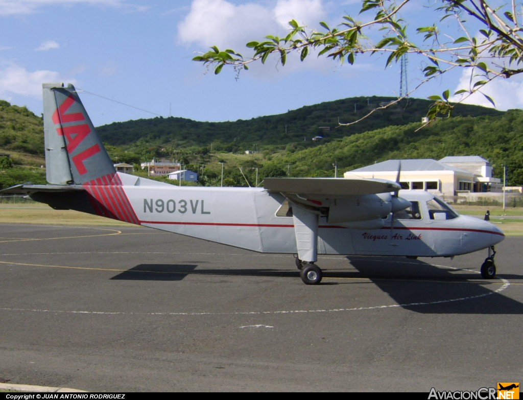 N903VL - Britten Norman BN-2 Islander - Vieques Air Link