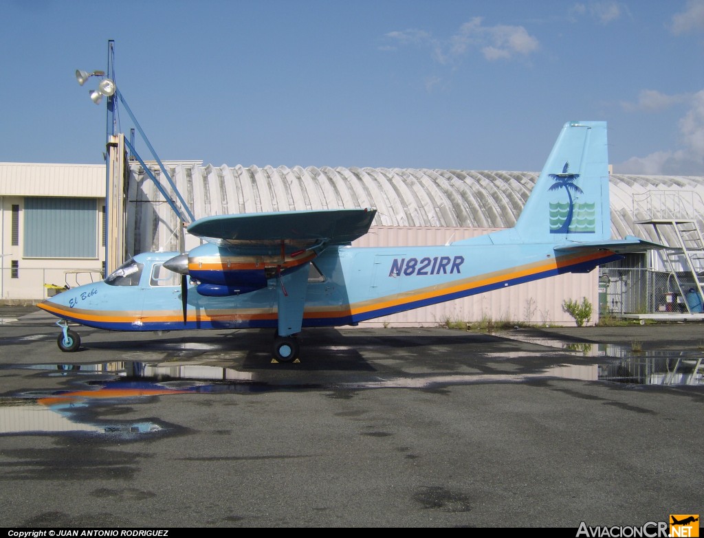 N821RR - Britten-Norman BN-2A-9 Islander - Air Charter Inc.