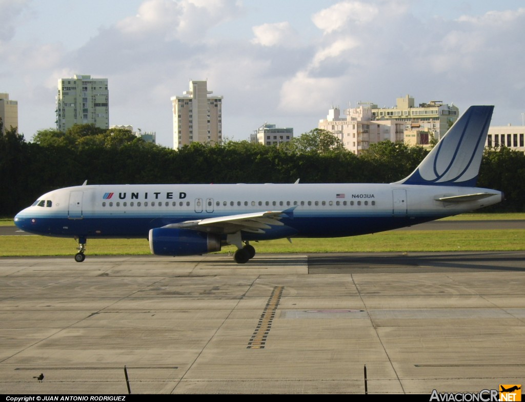N403UA - Airbus A320-232 - United Airlines