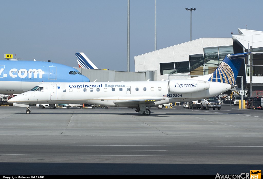 N25504 - Embraer EMB-135ER (ERJ-135ER) - Continental Express (ExpressJet Airlines)