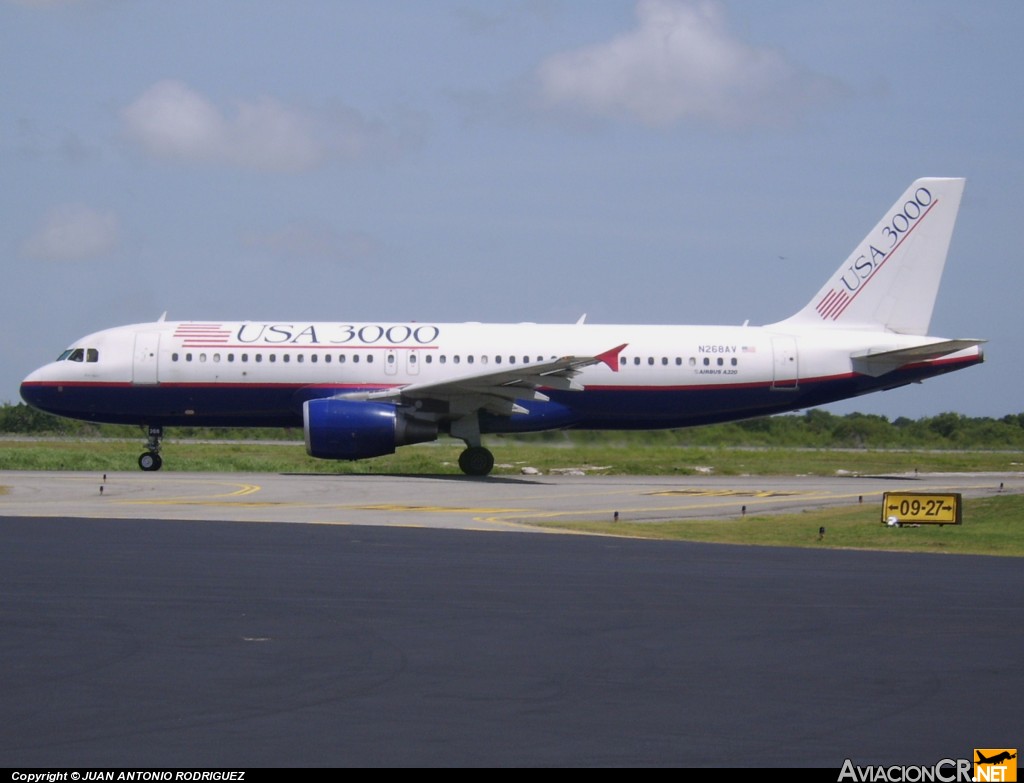 N268AV - Airbus A320-214 - USA 3000