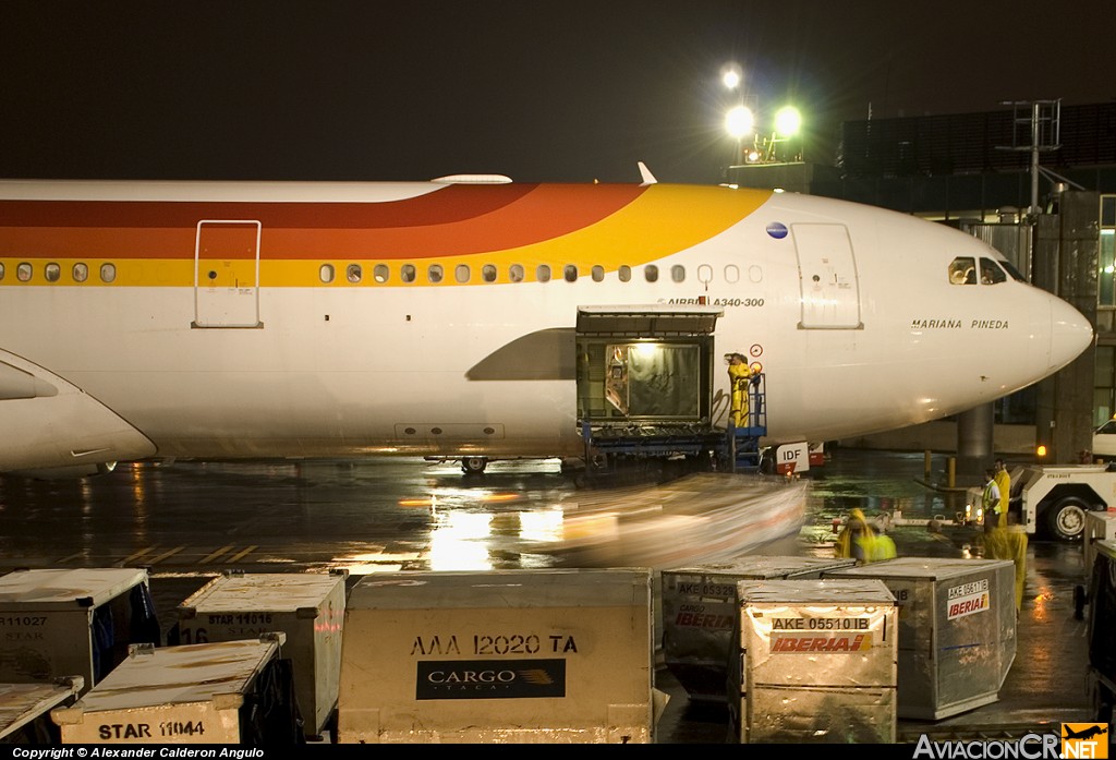EC-IDF - Airbus A340-313X - Iberia