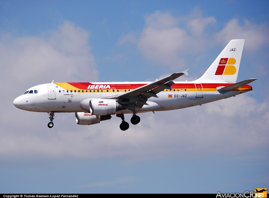 EC-JAZ - Airbus A319-111 - Iberia