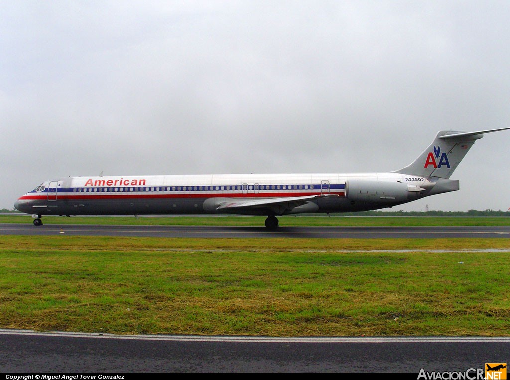 N33502 - McDonnell Douglas MD-82 (DC-9-82) - American Airlines