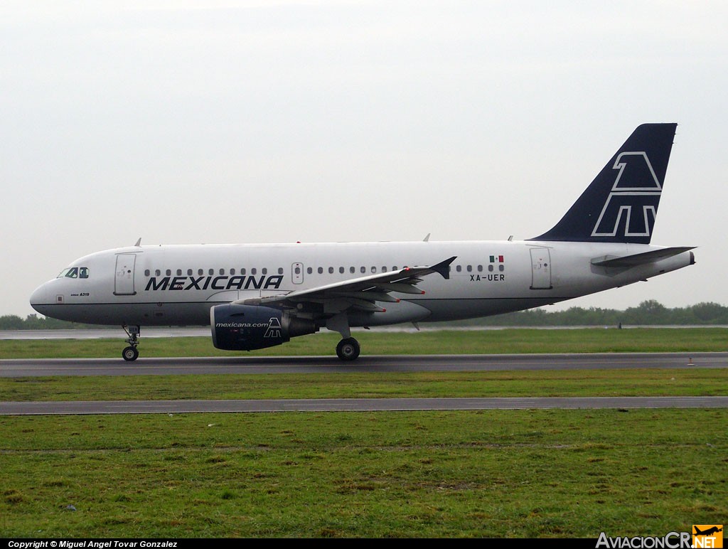 XA-UER - Airbus A319-112 - Mexicana