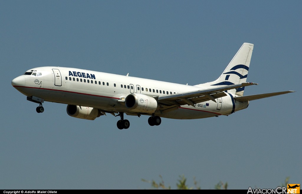 SX-BGQ - Boeing 737-4Y0 - Aegean Airlines